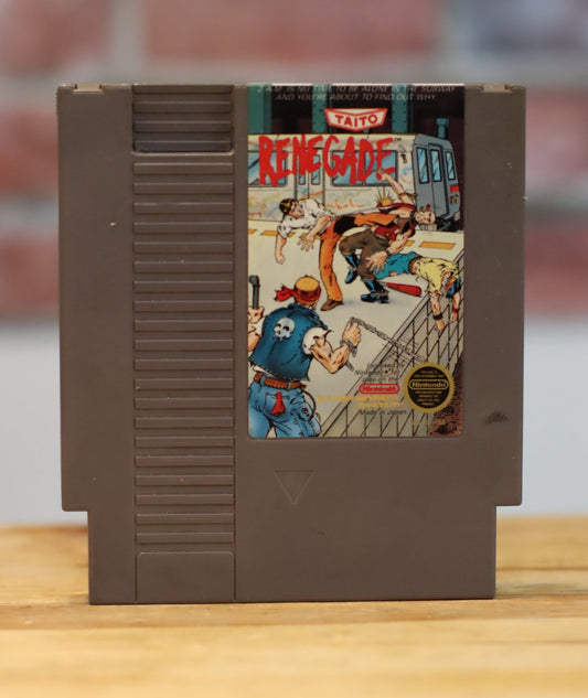 Renegade Original NES Nintendo Video Game Tested