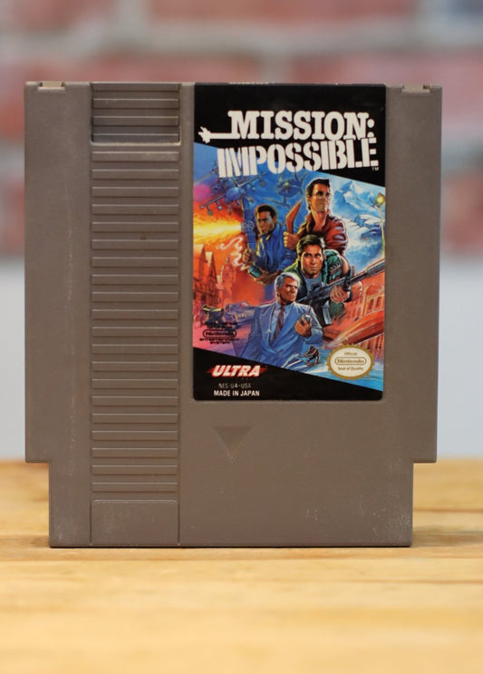 Mission Impossible Original NES Nintendo Video Game Tested