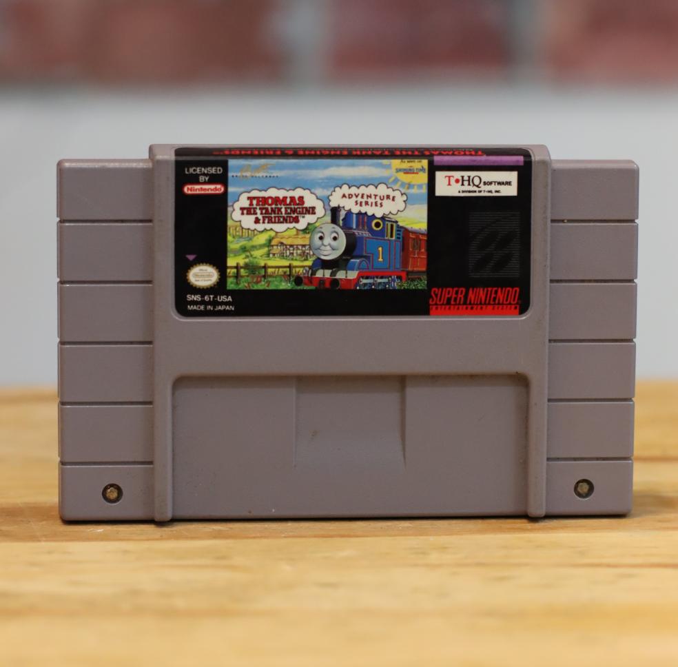 Thomas The Tank Engine & Friends Original SNES Super Nintendo Video Game Tested