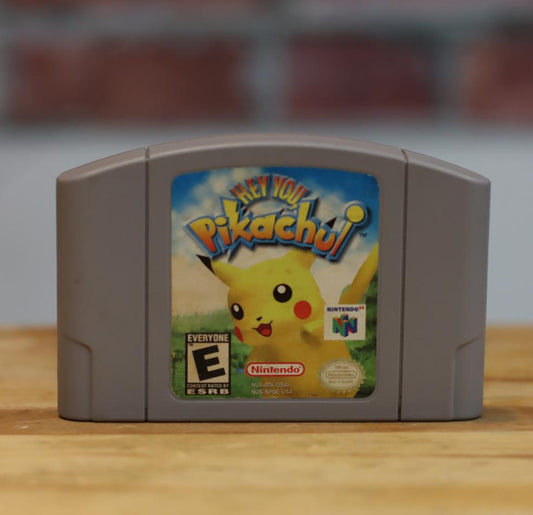 Pokémon Hey You Pikachu Original N64 Nintendo 64 Video Game Tested