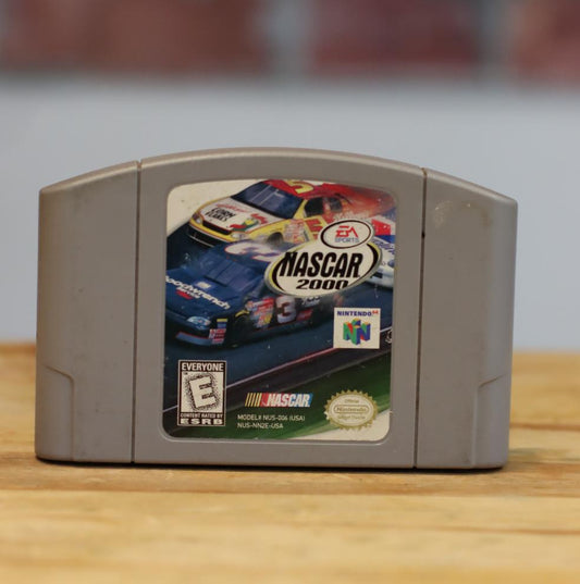 NASCAR 2000 Original Nintendo N64 Video Game Tested