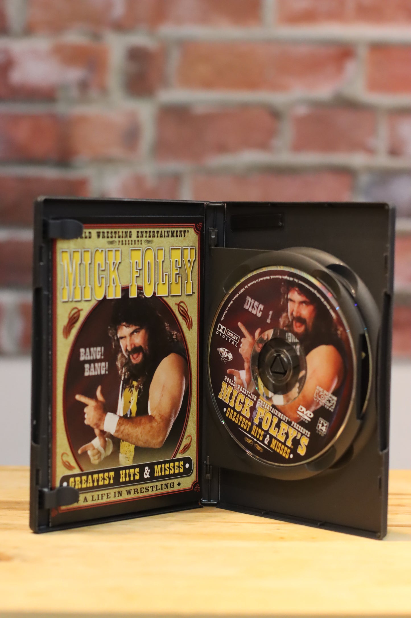Mick Foley Greatest Hits & Misses 2 Disc Wrestling DVD Set (WWE 2007)
