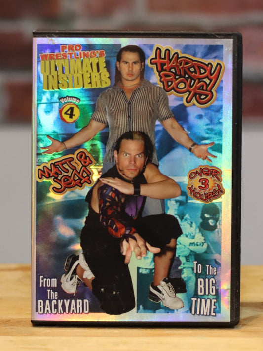 Pro Wrestling's Ultimate Insiders Volume 4 DVD The Hardy Boys