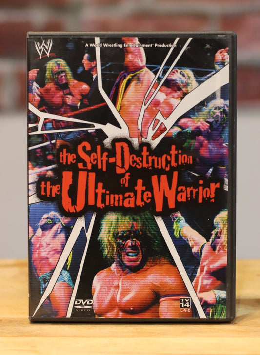The Self-Destruction Of The Ultimate Warrior WWE WWF Wrestling DVD Video