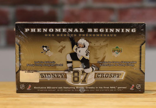 2005/06 Upper Deck Sidney Crosby Phenomenal Beginnings Rookie Year Hockey Cards Factory Sealed Set