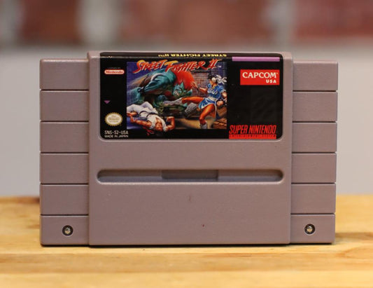 Street Fighter 2 Original SNES Super Nintendo Video Game Tested