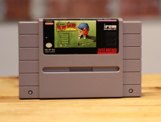 Skins Game Golf Original SNES Super Nintendo Video Game Tested