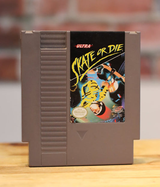 Skate Or Die Original NES Nintendo Video Game Tested