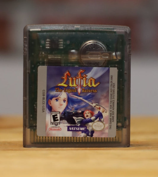 Lufia: The Legend Returns Original Nintendo Gameboy Color Video Game