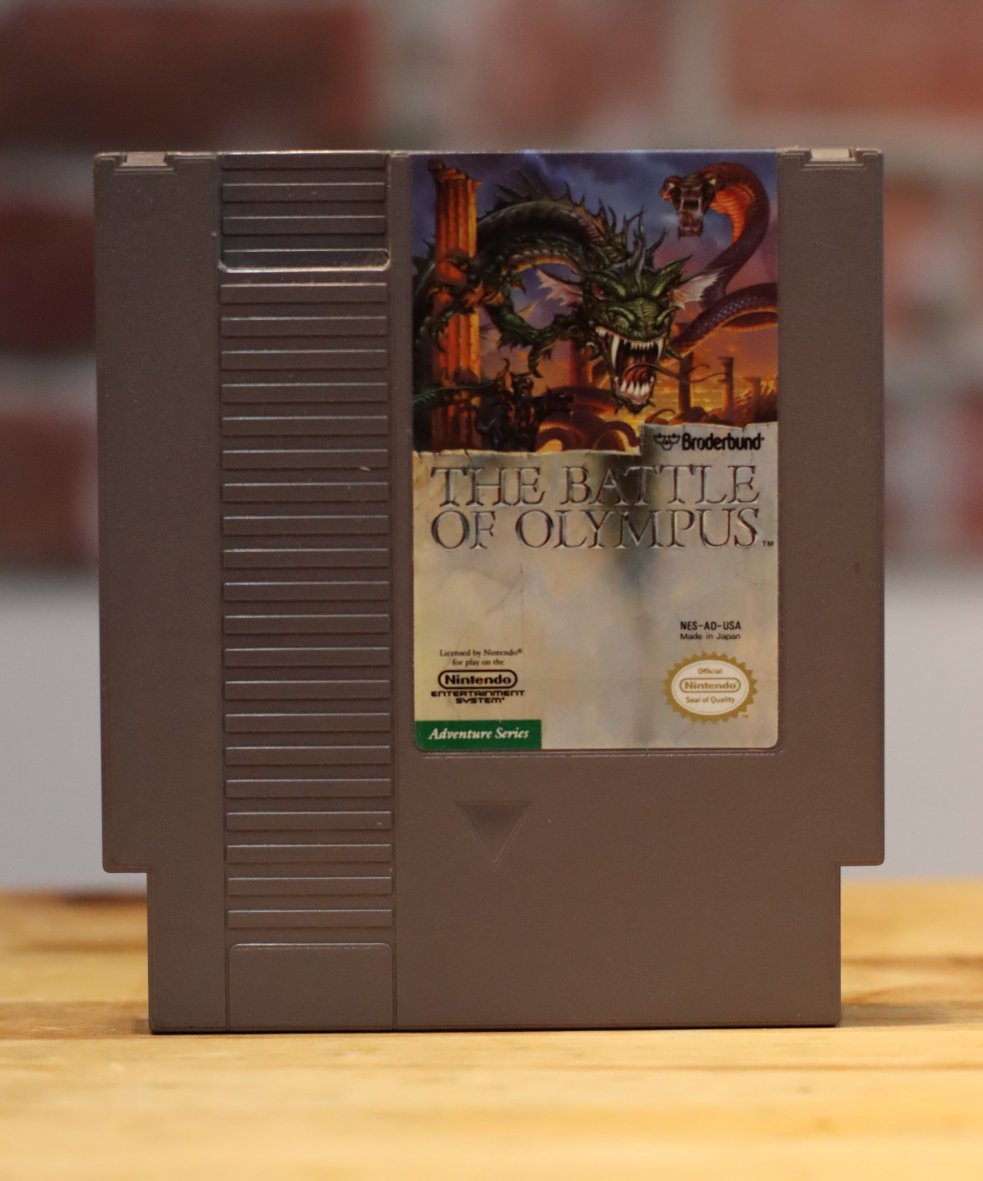 Battle Of Olympus Original NES Nintendo Video Game Tested