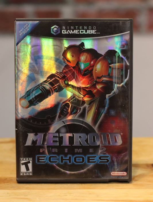 Metroid: Prime 2 Echoes Original Nintendo Game Cube Video Game Complete