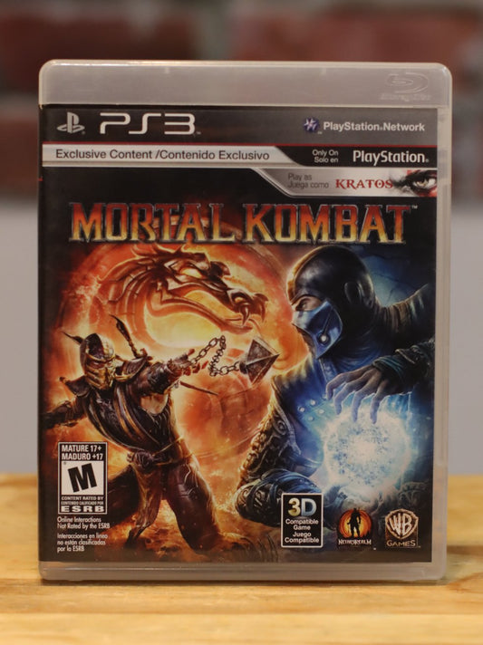Mortal Kombat Original Playstation PS3 Video Game Complete