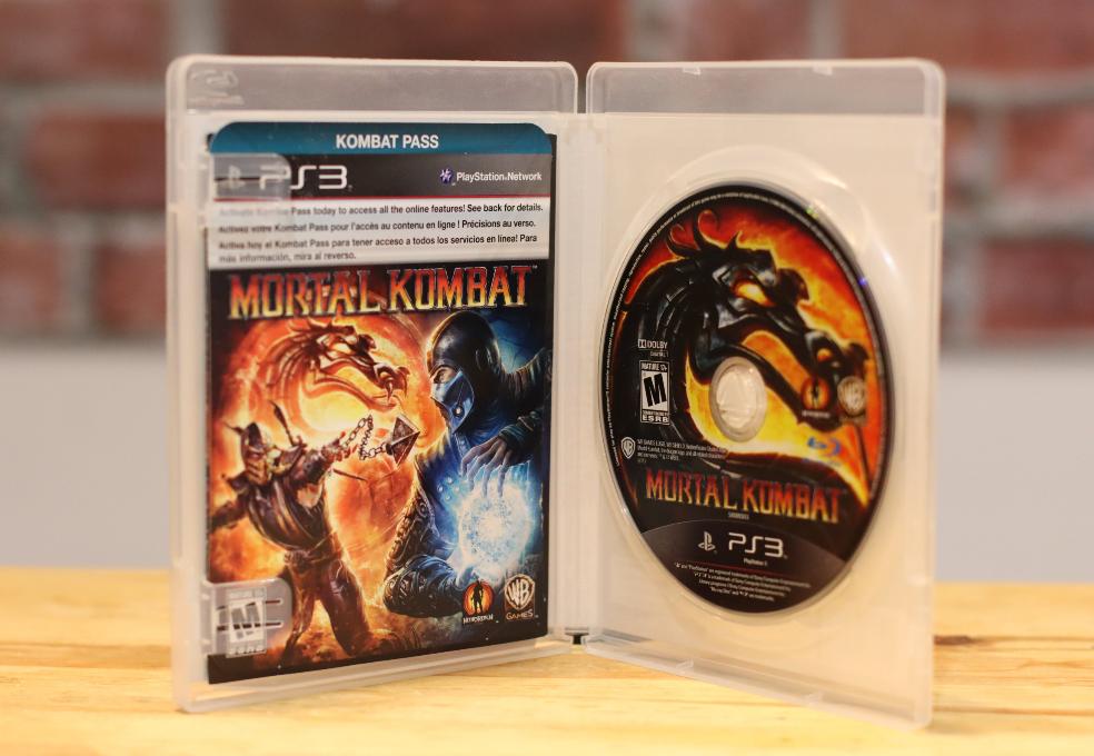 Mortal Kombat Original Playstation PS3 Video Game Complete