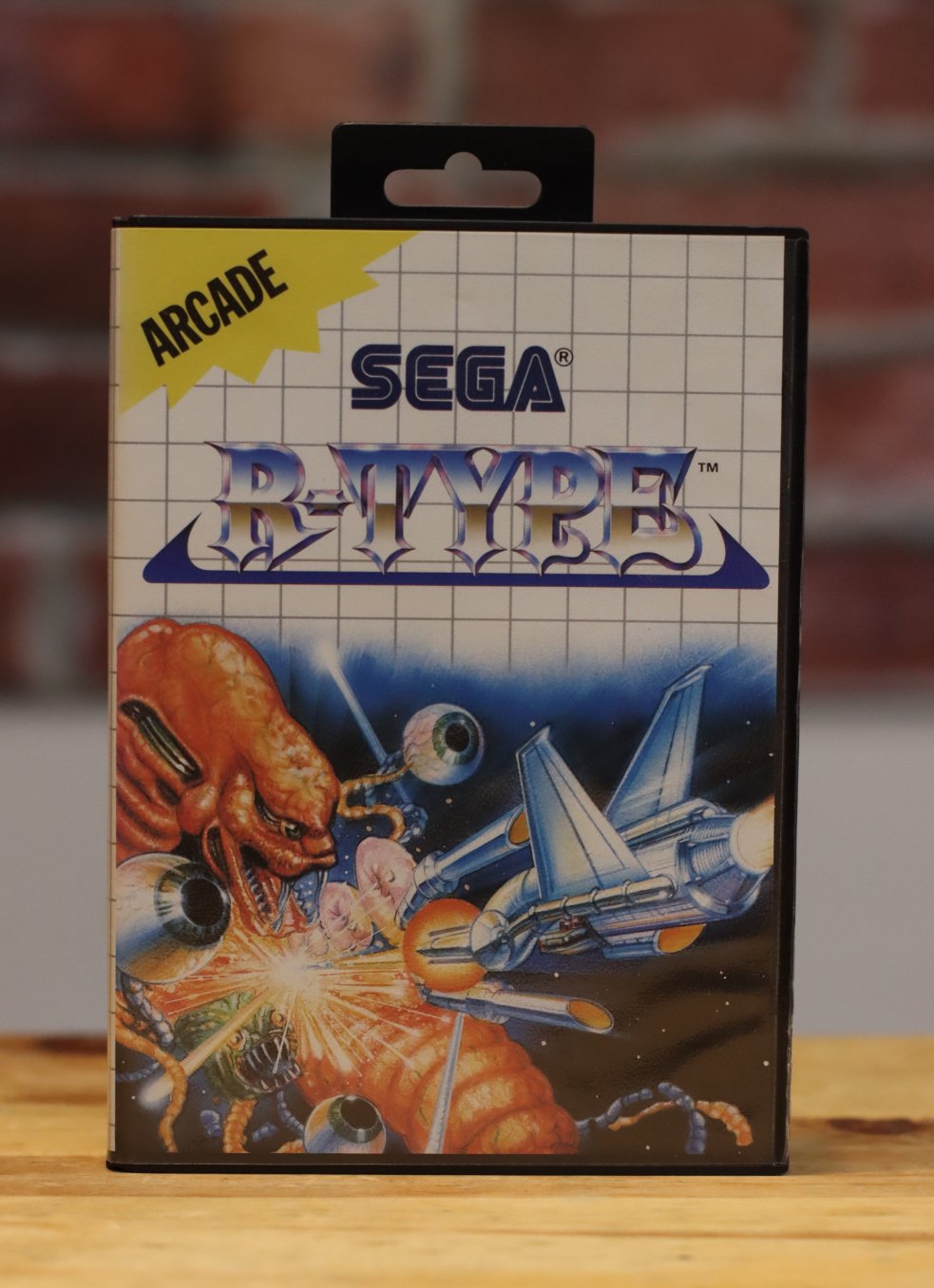 R-TYPE Original SEGA Master System Video Game Complete
