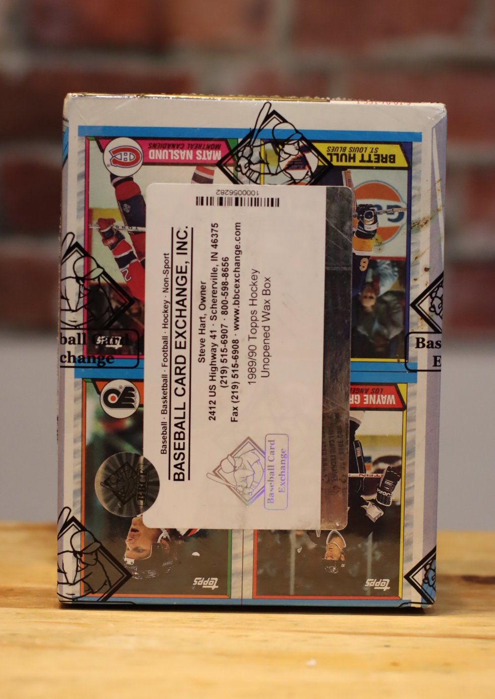 1989 Topps Hockey Cards Unopened Hobby Wax Box (36 Packs) BBCE Authenticated