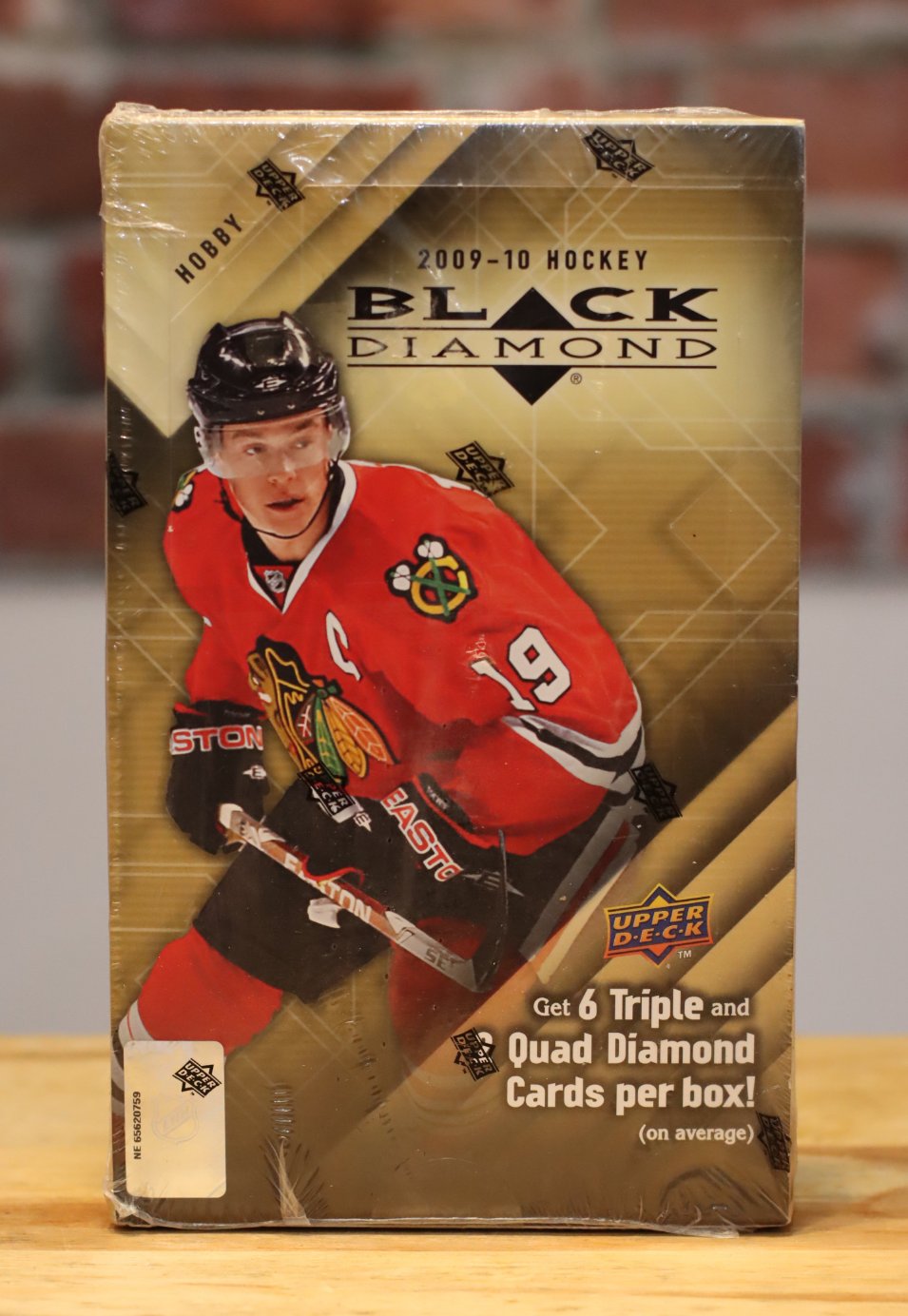 2009/10 Upper Deck Black Diamond Hockey Cards Hobby Wax Box (24 Packs)