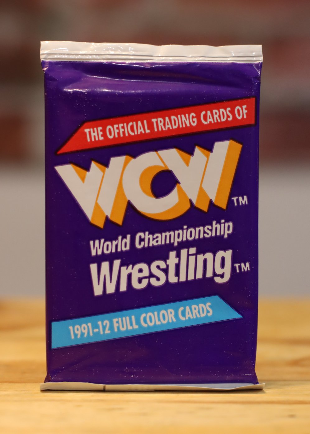 1991 Impel WCW World Championship Wrestling Trading Cards Unopened Wax Pack