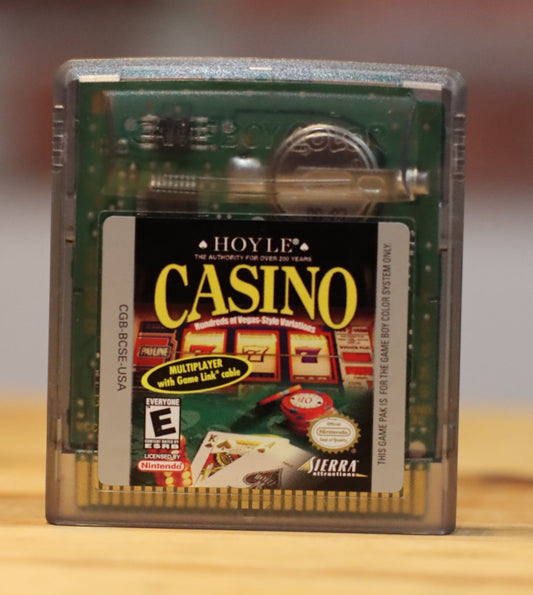 Hoyle Casino Nintendo Gameboy Color Video Game Tested