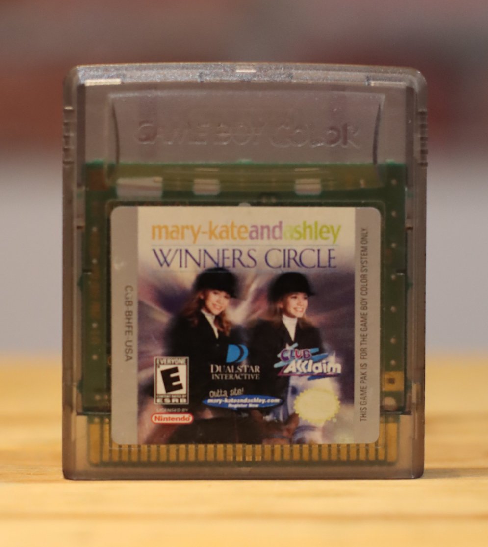 Mary-Kate & Ashley Winners Circle  Nintendo Gameboy Color Video Game Tested