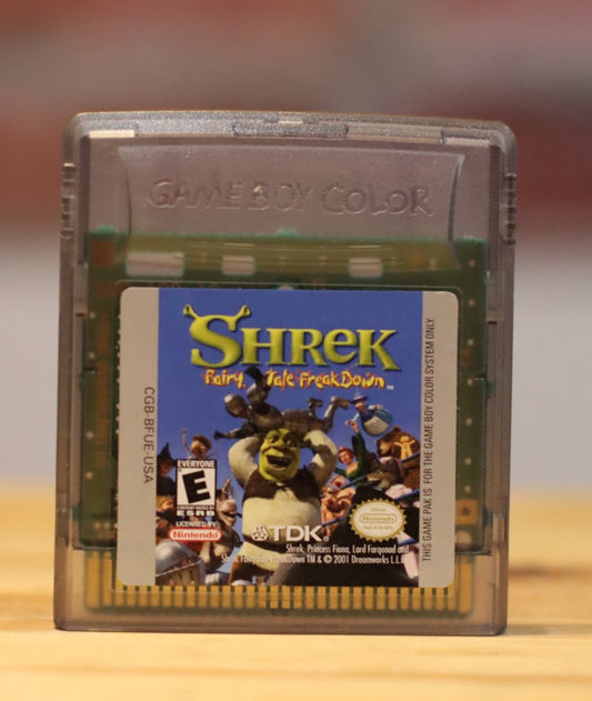 Shrek Nintendo Gameboy Color Video Game Tested