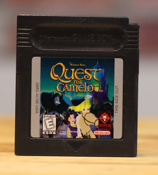 Quest For Camelot Nintendo Gameboy Video Game Tested