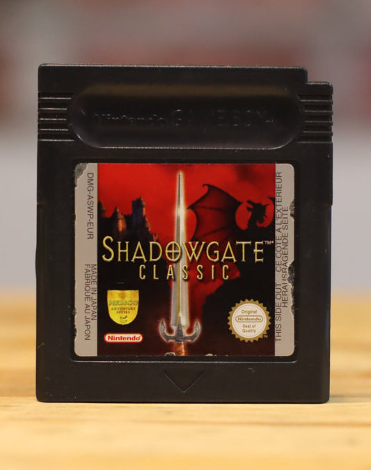 Shadowgate Classic Nintendo Gameboy Video Game Tested