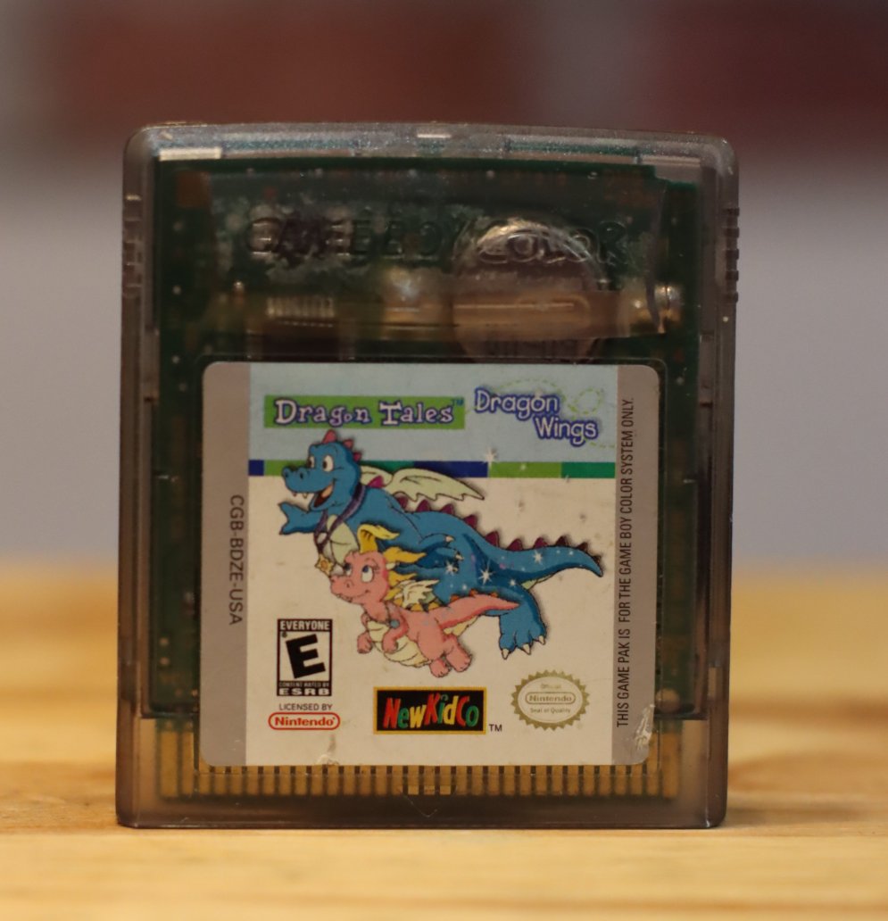 Dragon Tales: Dragon Wings Nintendo Gameboy Color Video Game Tested