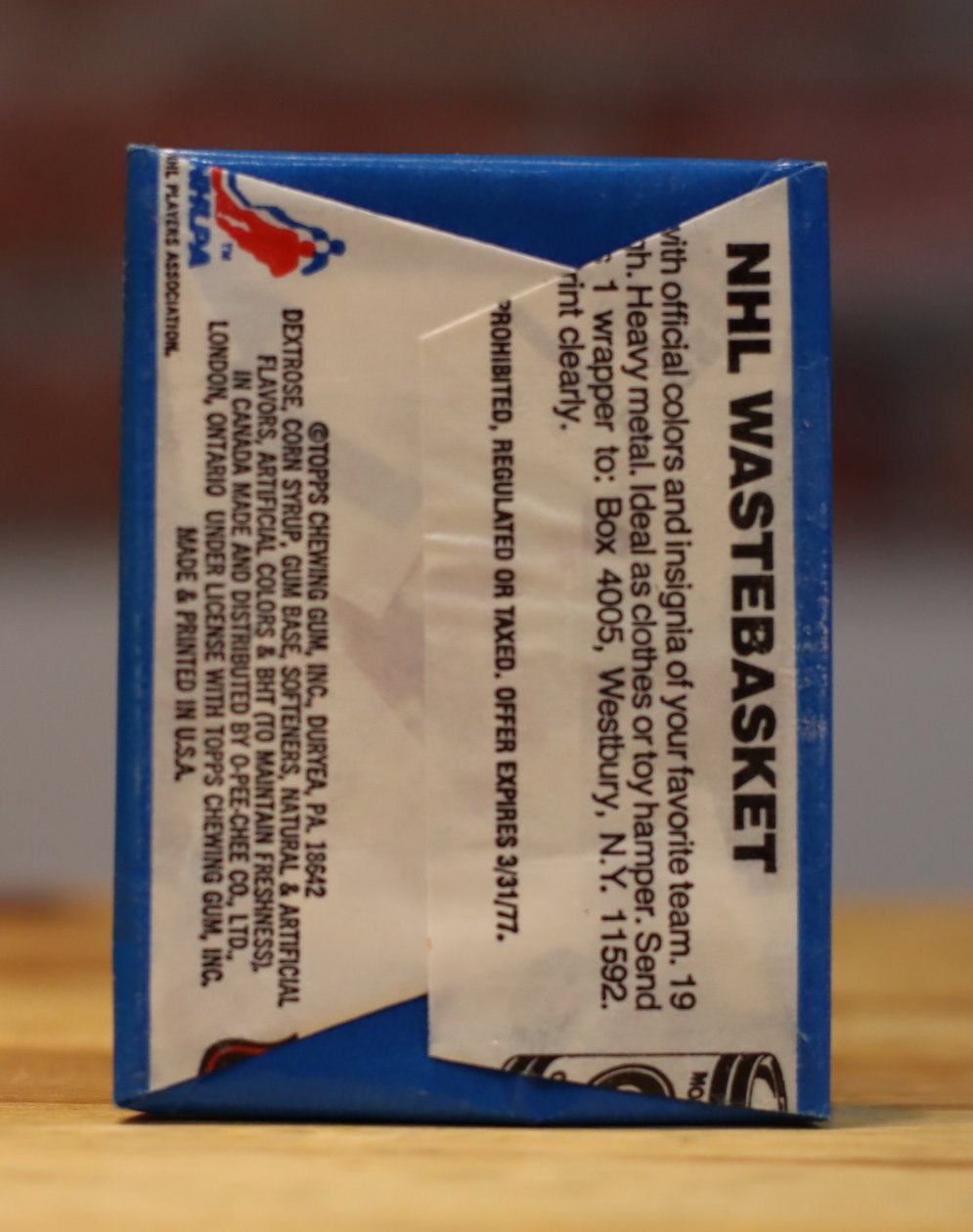 1977/78 Topps Hockey Cards Unopened Wax Pack - Look For Ken Dryden, Bobby Orr