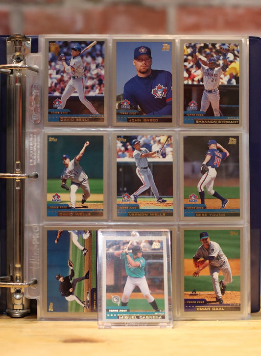2000 Topps Baseball Cards Complete Set (Includes Traded Set)