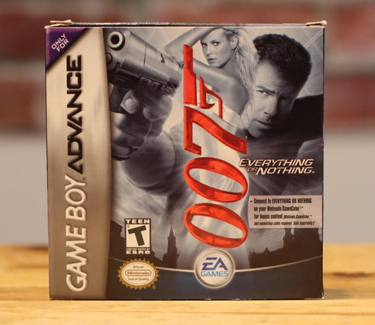 James Bond 007 Original Nintendo Gameboy Advance Video Game Complete