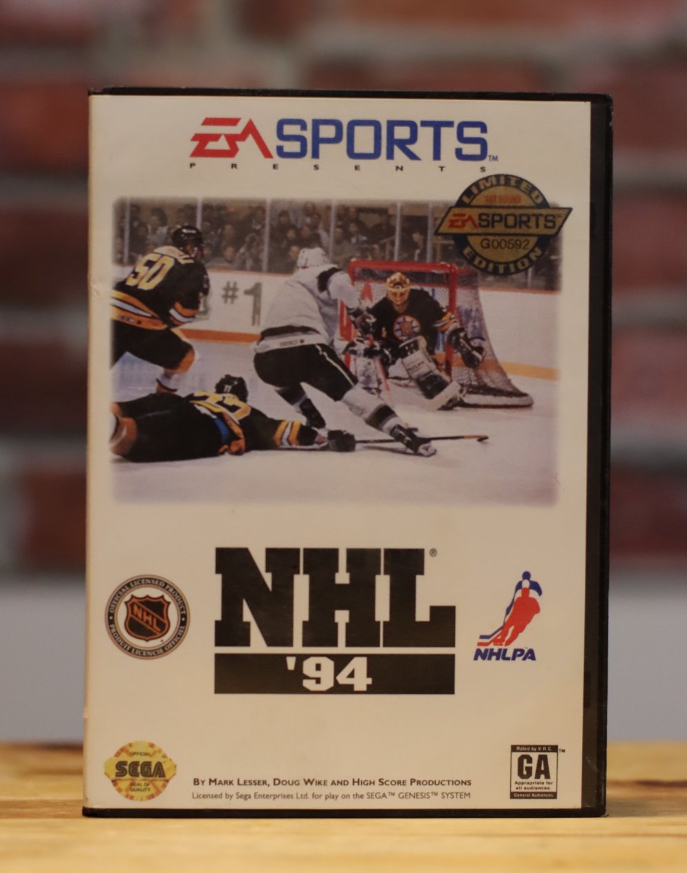 NHL 94 Sega Genesis Original Video Game With Box