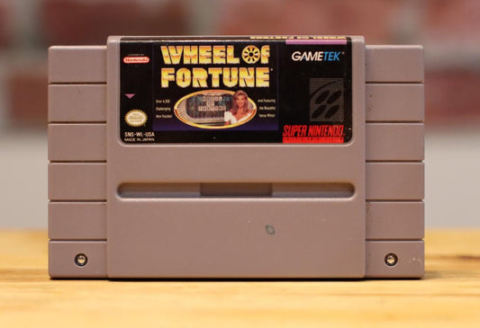 Wheel Of Fortune SNES Super Nintendo Video Game Tested