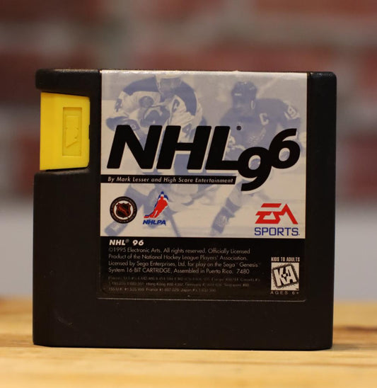 NHL Hockey '96 Original Sega Genesis Video Game Cartridge