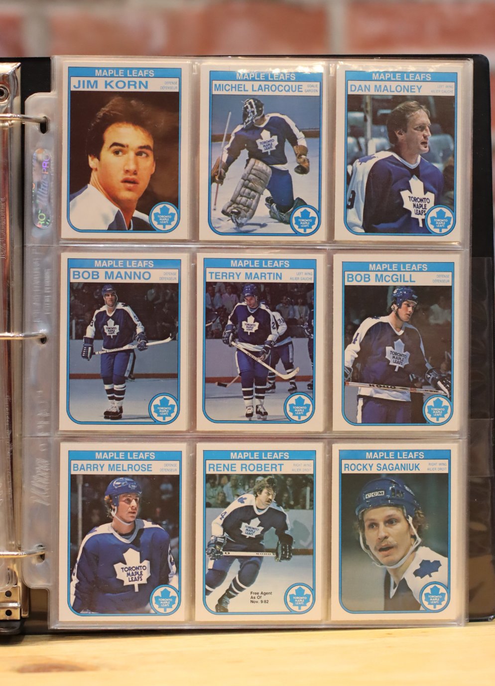 1982/83 OPC O-Pee-Chee Hockey Card Complete Set (396 Cards)