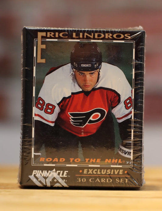 1992/93 Score Pinnacle Eric Lindros Road To The NHL Factory Sealed Set (30 Cards)