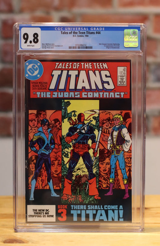 Tale Of Teen Titans #44 Graded Comic Book (DC Comics 1984) CGC 9.8