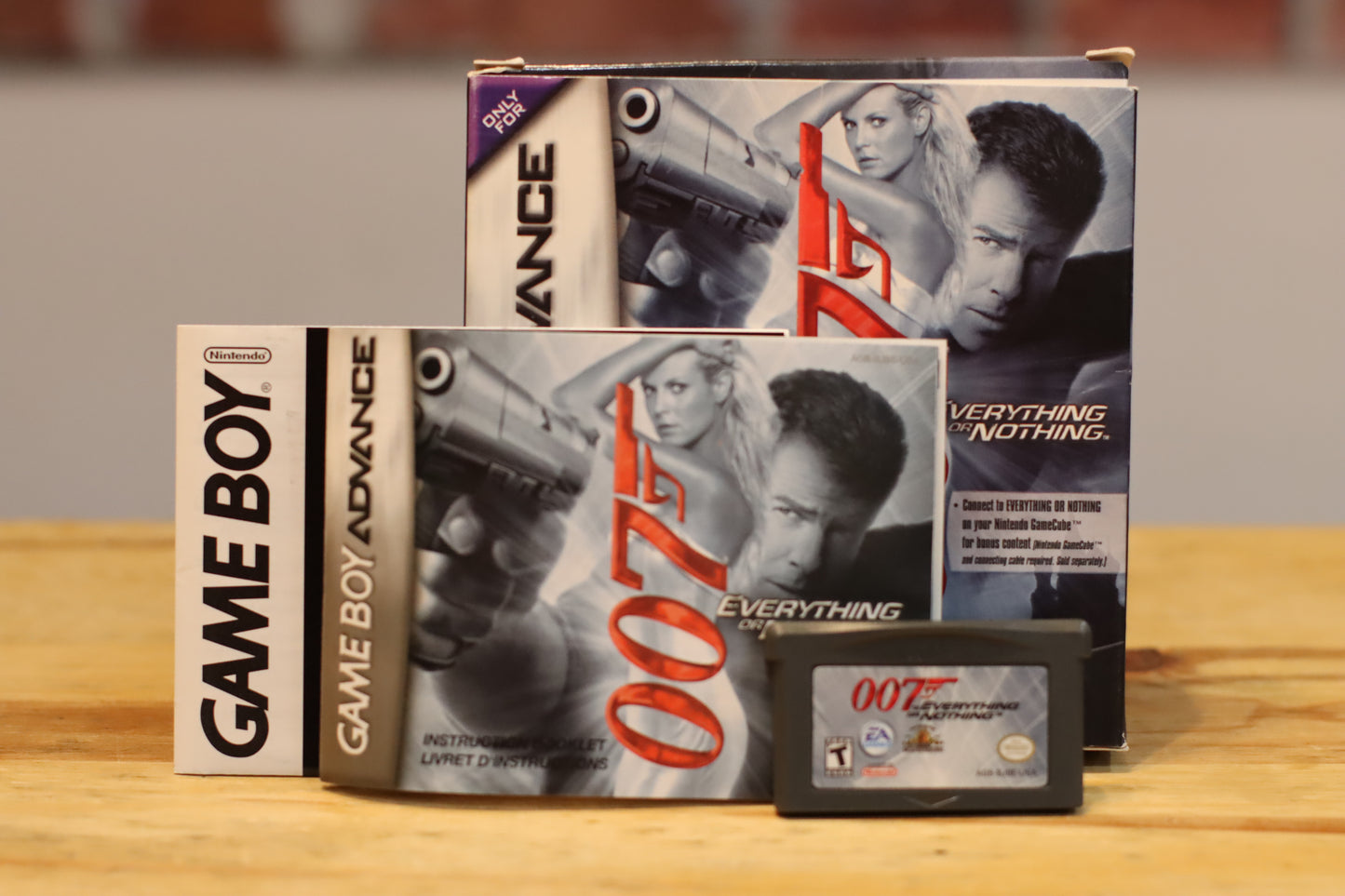 James Bond 007 Original Nintendo Gameboy Advance Video Game Complete