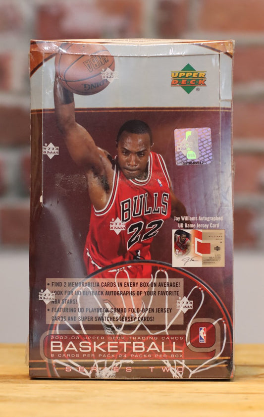 2002/03 Upper Deck Series Two Basketball Cards Hobby Wax Box (24 Packs)