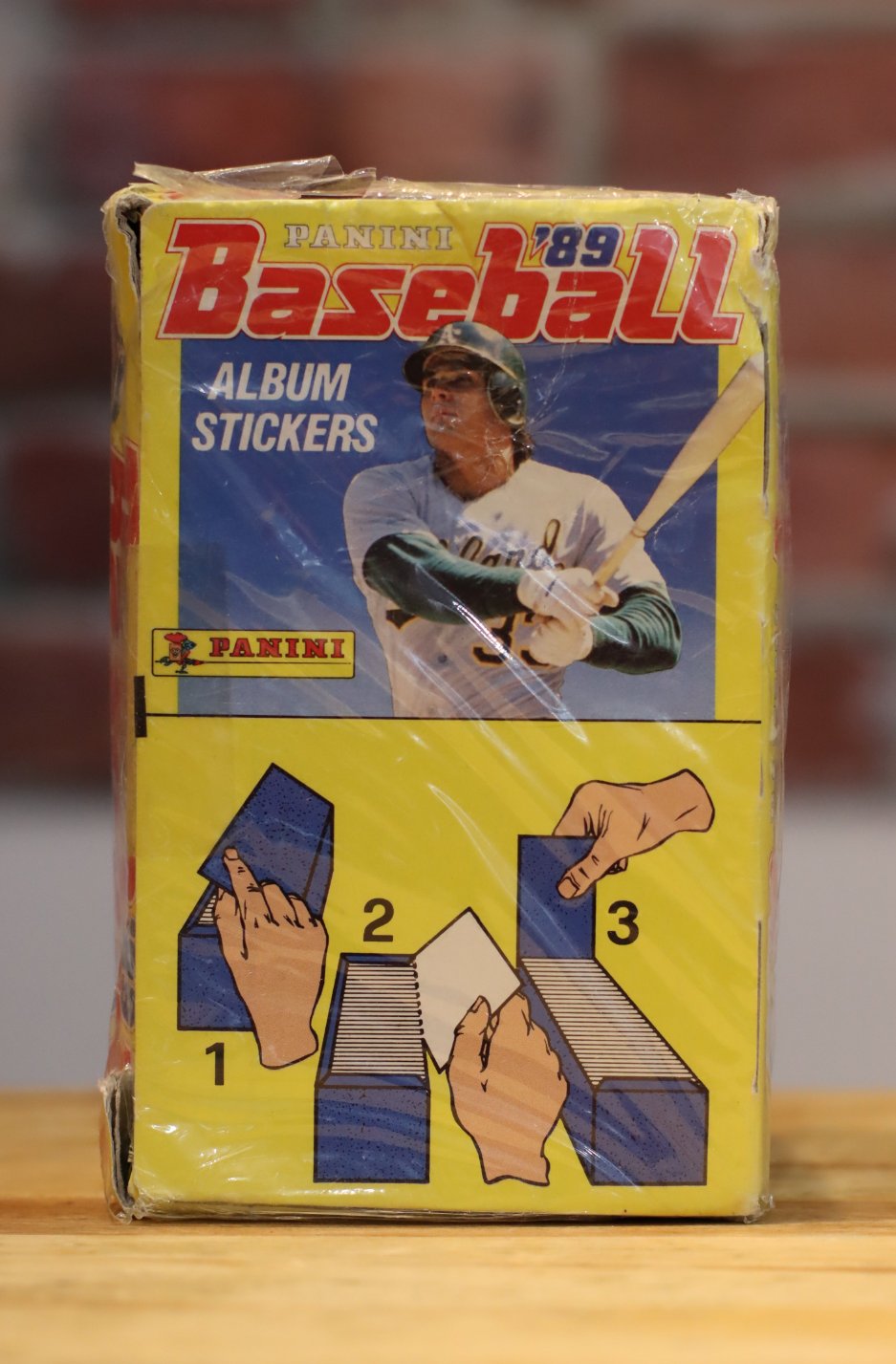 1989 Panini Baseball Stickers Sealed Hobby Wax (100 Packs)