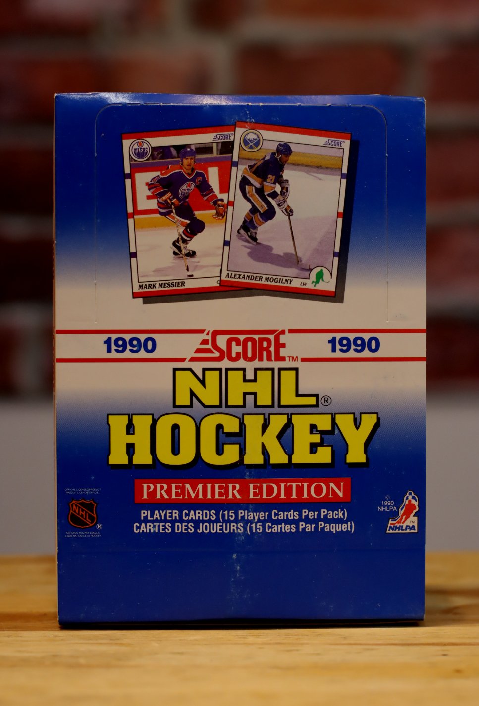 1990/91 Score Hockey Cards Hobby Wax Box (36 Packs)