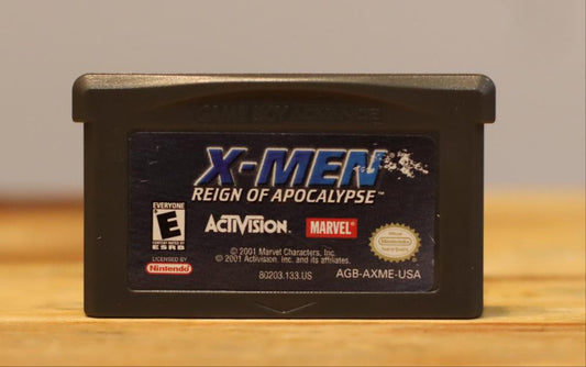 X-Men Reign Of Appocolypse Nintendo Gameboy Advance GBA Video Game Tested