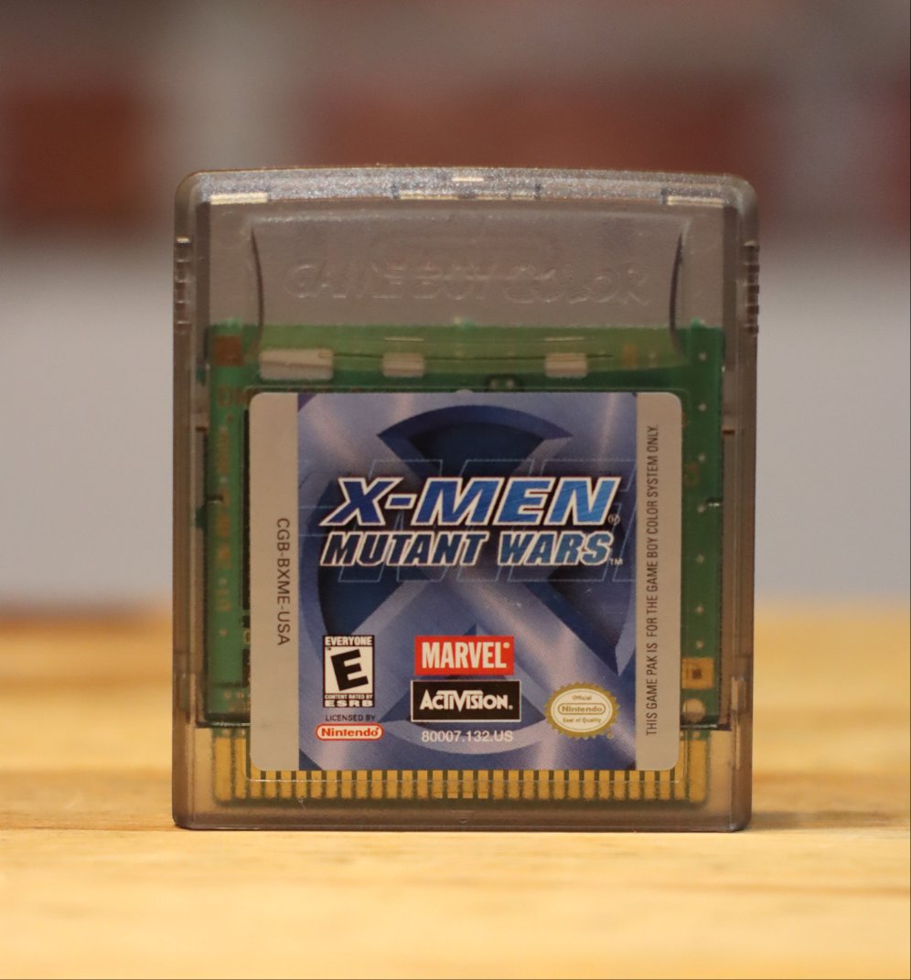 X-Men Mutant Wars Nintendo Gameboy Color Video Game Tested