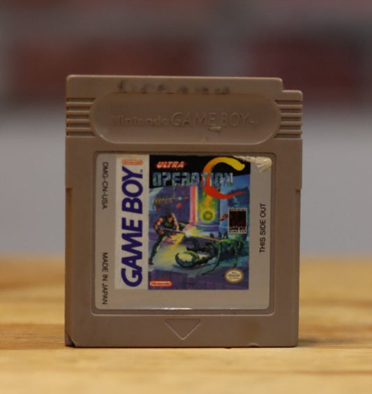 Operation C Nintendo Gameboy Video Game Tested