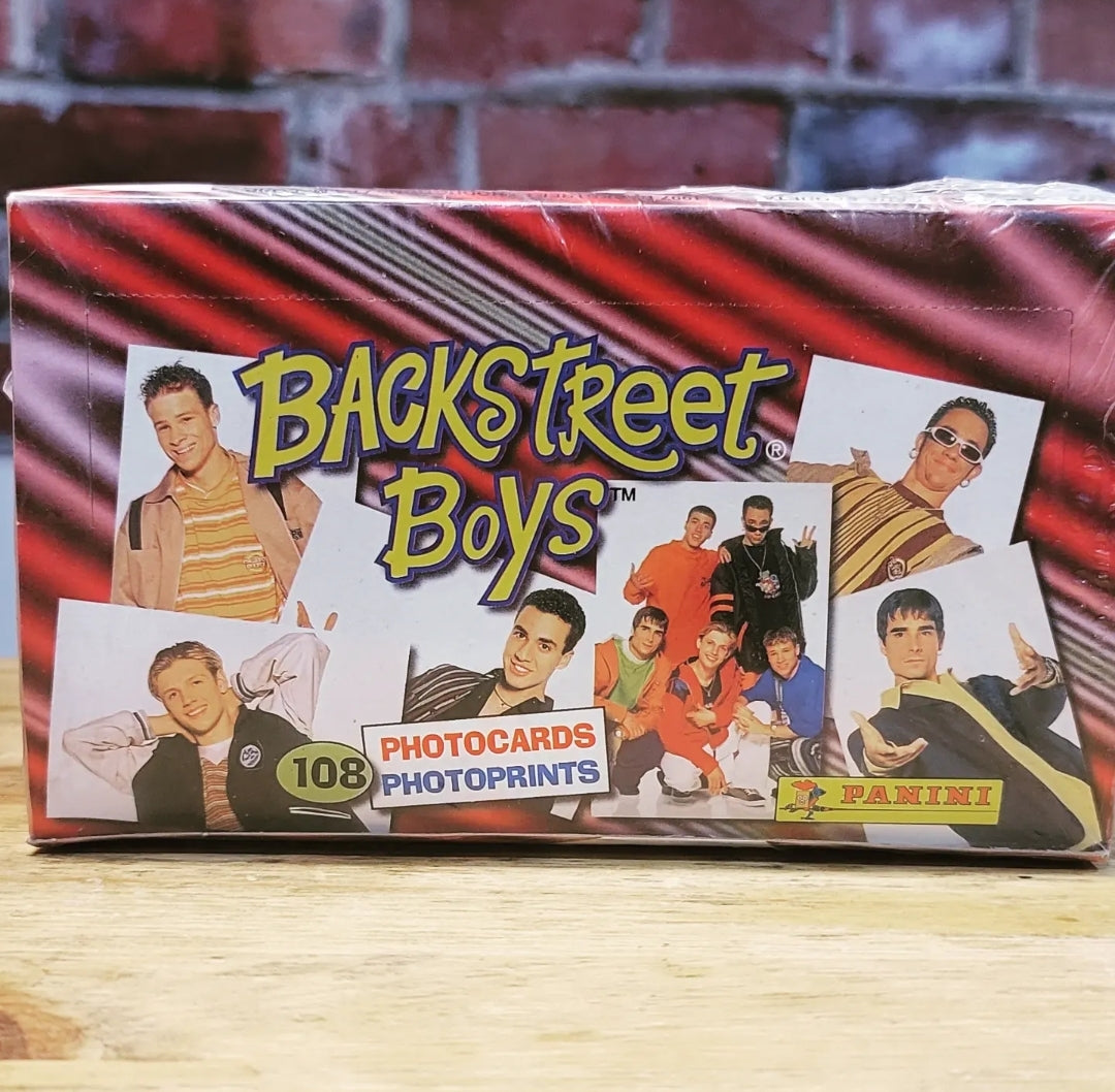 1997 Panini Backstreet Boys Trading Cards Hobby Box (36 Packs)