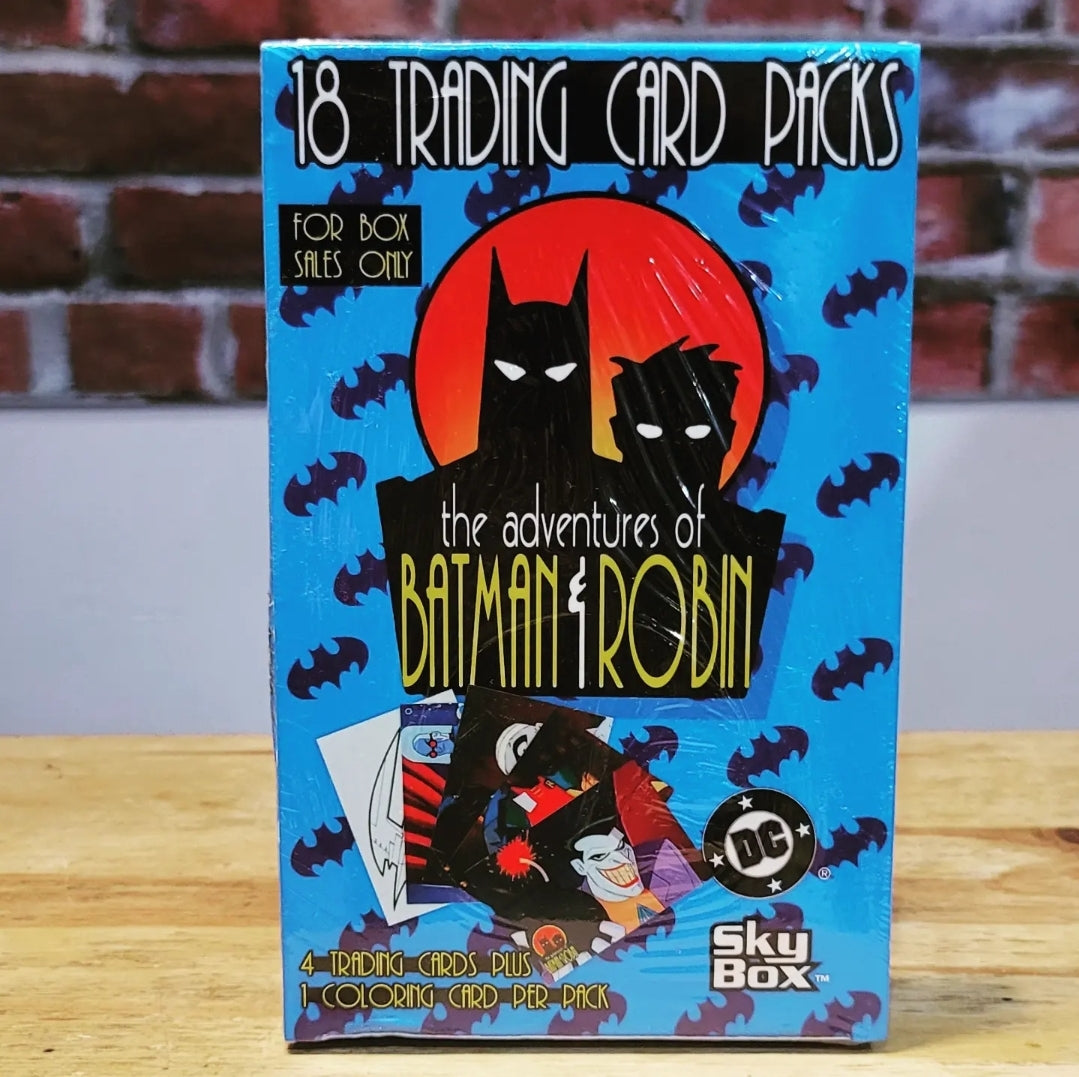 1996 SkyBox The Adventures of Batman & Robin Hobby Box(18 Packs)