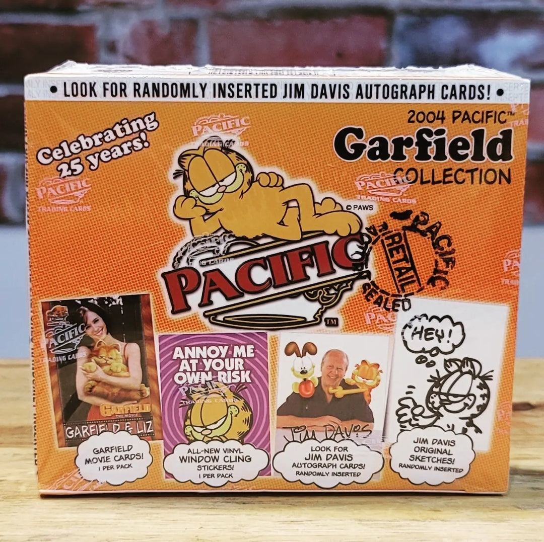 2004 Pacific Garfield Cartoon Trading Cards Box (24 Packs)