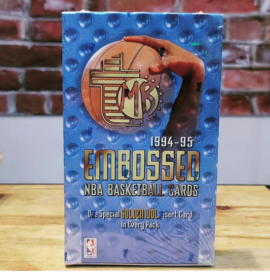 1994/95 Topps Embossed Basketball Hobby Box (24 Packs)