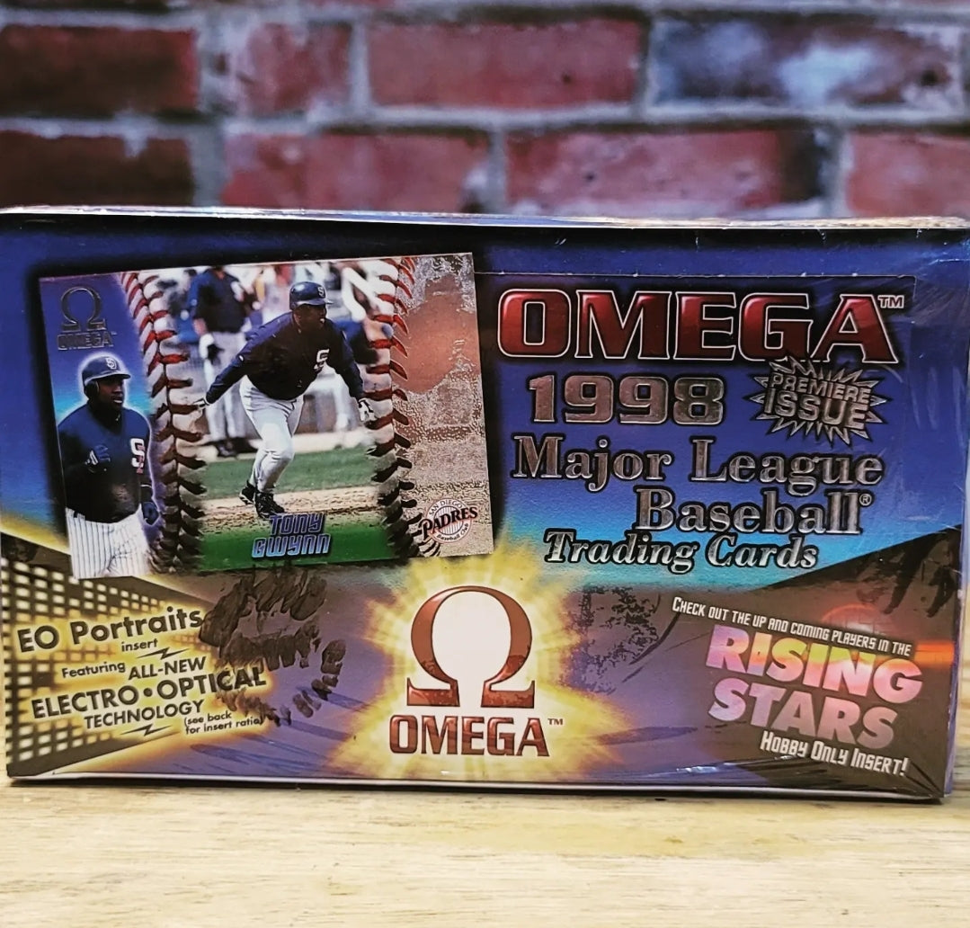 1998 Pacific Omega Baseball Hobby Box (36 Packs)