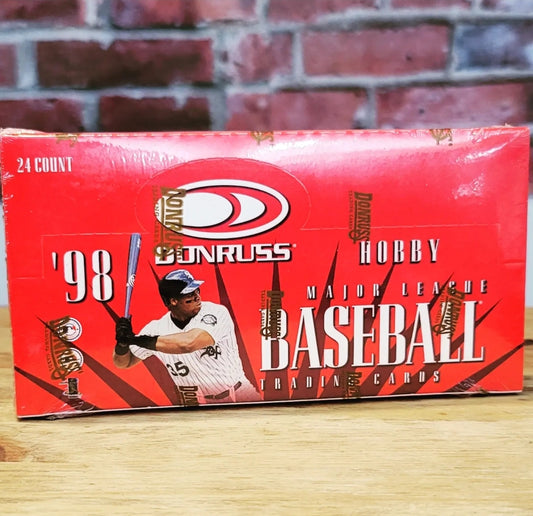 1998 Donruss Baseball Hobby Box (24 Packs)