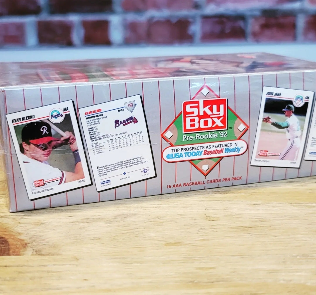 1992 Skybox AAA Minor League Baseball Wax Box (36 Packs)